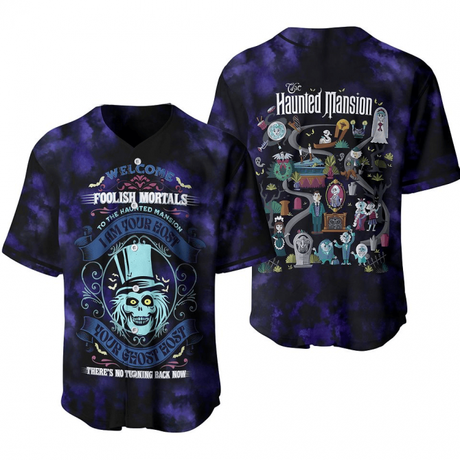 Haunted Mansion Graphic Tee - Spooky & Stylish Ghost Host Shirt For Fans
