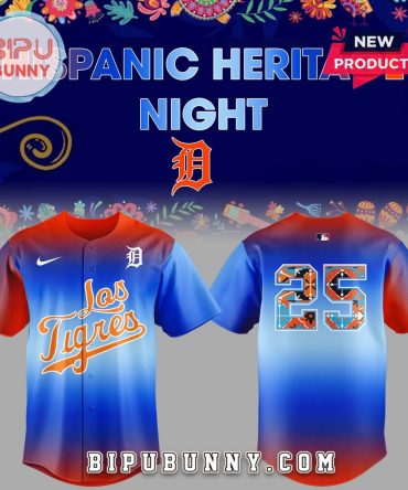 Hispanic Heritage Night Tigers Baseball Jersey