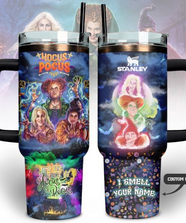Hocus Pocus x Halloween Custom Stanley Cup 40 oz 30 oz Tumbler With Handle
