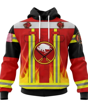 Hoodie Buffalo Sabres Honnor Firefighter Uniform V0622 QTNHL080524A3749HD