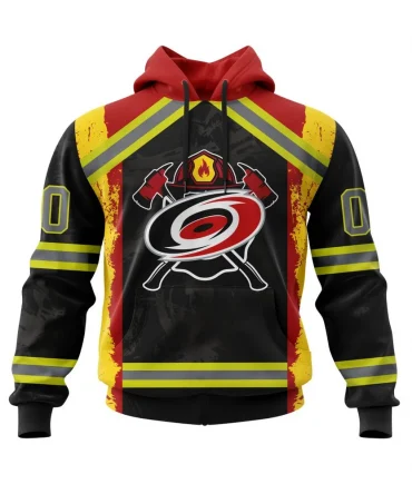 Hoodie Carolina Hurricanes, Honnor Firefighter V0322 QTNHL080524A3867HD