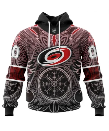 Hoodie Carolina Hurricanes , Specialized Norse Viking Symbols St2201 QTNHL080524A3858HD