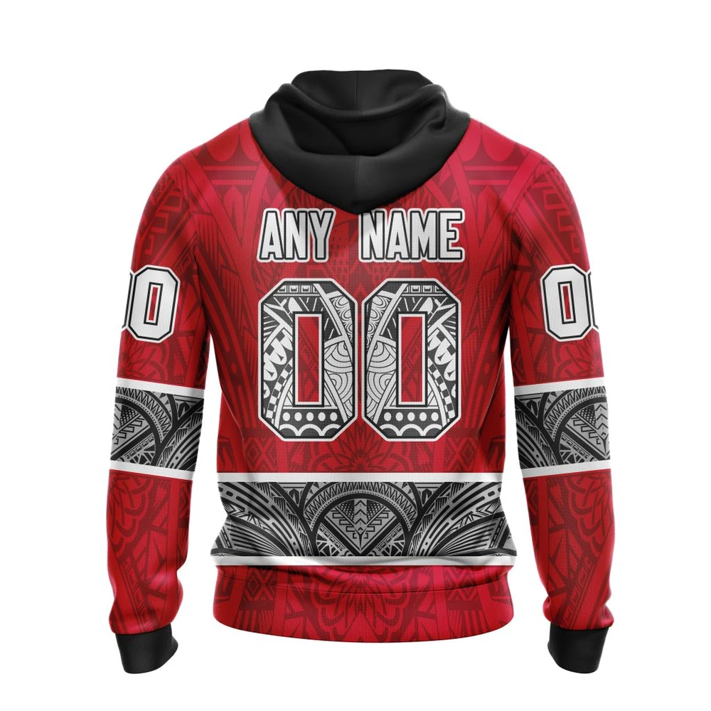 Hoodie Chicago Blackhawks, Specialized Native With Samoa Culture V0222 QTNHL080524A3832HD - Image 2