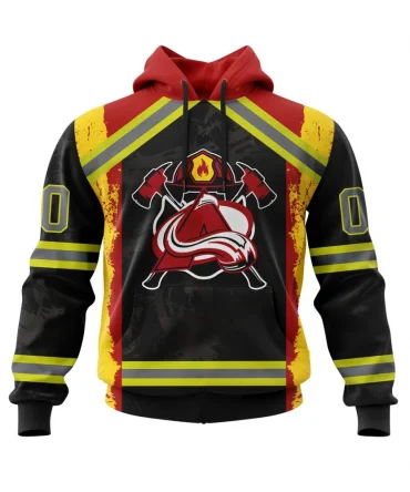 Hoodie Colorado Avalanche, Honnor Firefighter V0322 QTNHL080524A3841HD