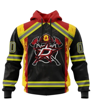 Hoodie Dallas Stars, Honnor Firefighter V0322 QTNHL080524A3880HD