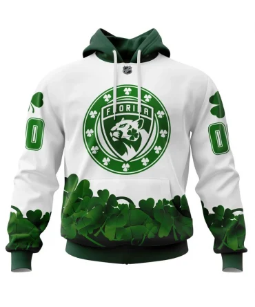 Hoodie Florida Panthers, Happy St.Patrick Days Jersey V0522 QTNHL080524A3914HD