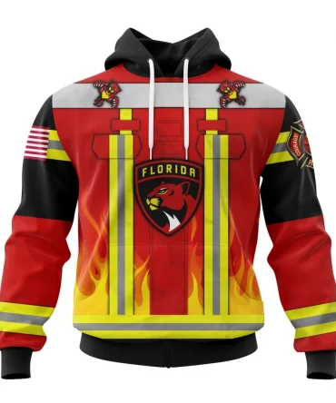 Hoodie Florida Panthers Honnor Firefighter Uniform V0622 QTNHL080524A3752HD