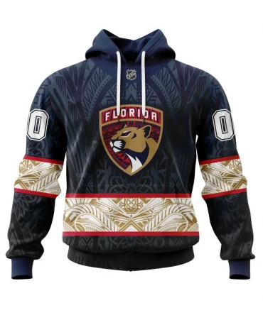 Hoodie Florida Panthers, Specialized Native With Samoa Culture V0222 QTNHL080524A3913HD