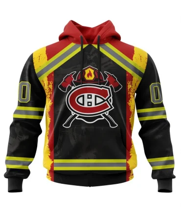 Hoodie Montreal Canadiens, Honnor Firefighter V0322 QTNHL080524A3829HD