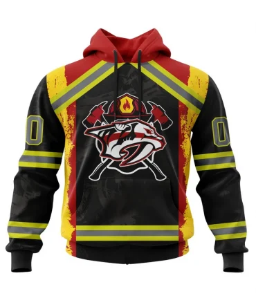 Hoodie Nashville Predators, Honnor Firefighter V0322 QTNHL080524A3872HD