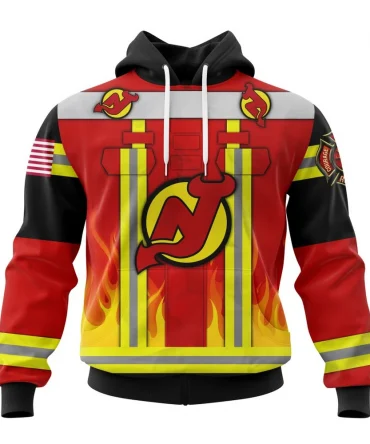 Hoodie New Jersey Devils Honnor Firefighter Uniform V0622 QTNHL080524A3763HD