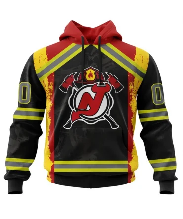 Hoodie New Jersey Devils, Honnor Firefighter V0322 QTNHL080524A3849HD