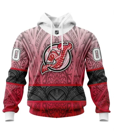 Hoodie New Jersey Devils, Specialized Native With Samoa Culture V0222 QTNHL080524A3839HD