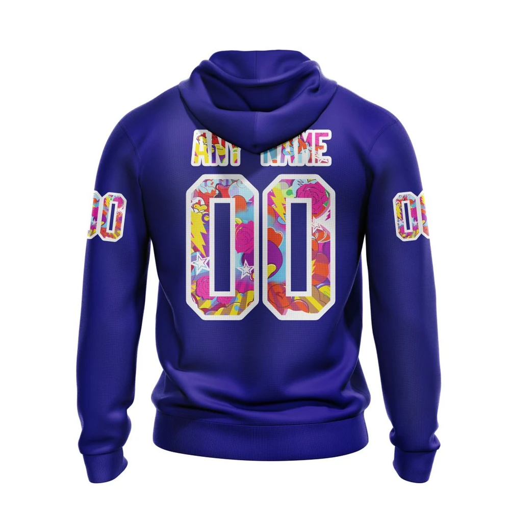 Hoodie New York Rangers, Women Empowerment Night QTNHL080524A3888HD - Image 2