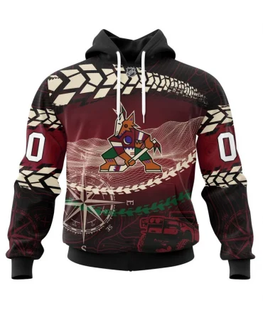 Hoodie NHL Arizona Coyotes, Specialized Off Road Style St2201 QTNHL080524A4029HD