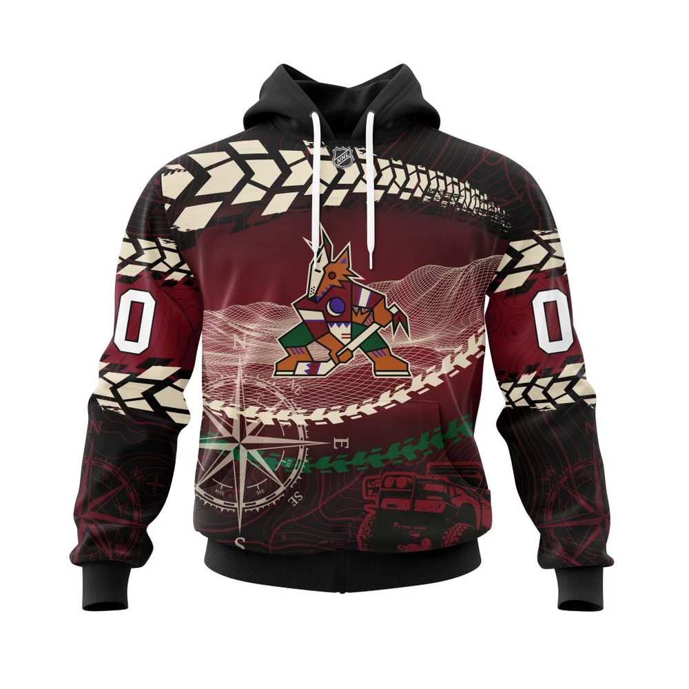 Hoodie NHL Arizona Coyotes, Specialized Off Road Style St2201 QTNHL080524A4029HD