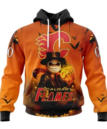 Hoodie NHL Calgary Flames Special Halloween Concepts St2201 QTNHL080524A3690HD