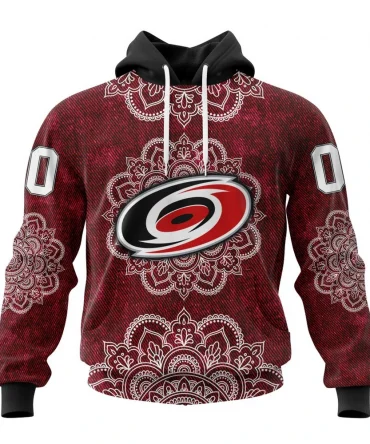 Hoodie NHL Carolina Hurricanes, Specialized Mandala Style St2201 QTNHL080524A4063HD