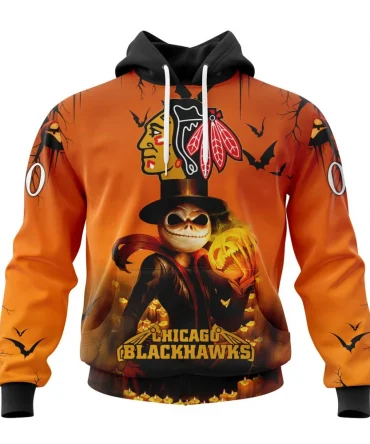 Hoodie NHL Chicago Blackhawks Special Halloween Concepts St2201 QTNHL080524A3682HD