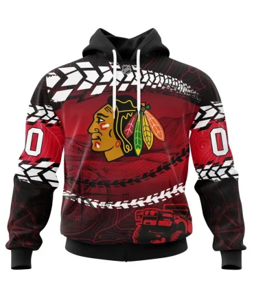 Hoodie NHL Chicago Blackhawks, Specialized Off Road Style St2201 QTNHL080524A4036HD