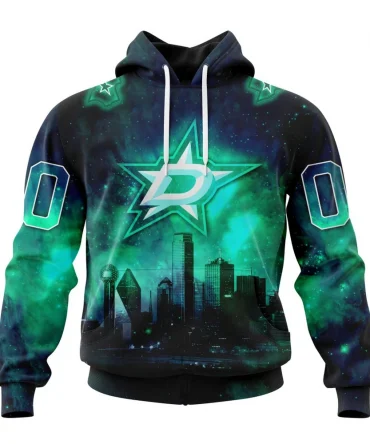 Hoodie NHL Dallas Stars Special Design With Night Sky Galaxy St2301 QTNHL080524A4075HD