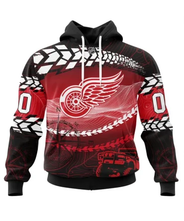 Hoodie NHL Detroit Red Wings, Specialized Off Road Style St2201 QTNHL080524A4012HD