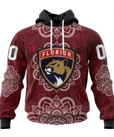 Hoodie NHL Florida Panthers, Specialized Mandala Style St2201 QTNHL080524A4057HD