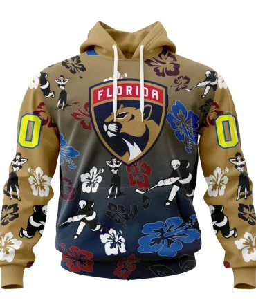 Hoodie NHL Florida Panthers X Hawaii Specialized Design For Hawaiia V0122 QTNHL080524A3782HD