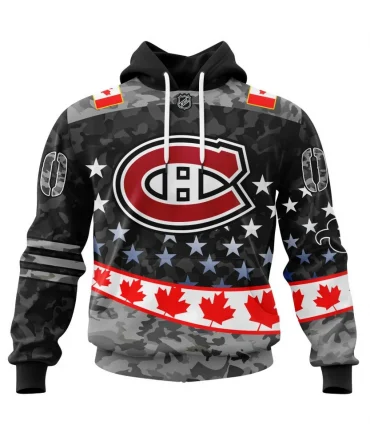 Hoodie NHL Montreal Canadien, Specialized Color And Our Beloved Canadien Flag Color V0422 QTNHL080524A3980HD