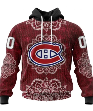 Hoodie NHL Montreal Canadiens, Specialized Mandala Style St2201 QTNHL080524A4053HD