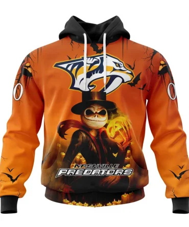 Hoodie NHL Nashville Predators Special Halloween Concepts St2201 QTNHL080524A3677HD