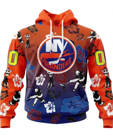 Hoodie NHL New York Islanders X Hawaii Specialized Design For Hawaiia V0122 QTNHL080524A3791HD