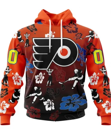 Hoodie NHL Philadelphia Flyers X Hawaii Specialized Design For Hawaiia V0122 QTNHL080524A3793HD