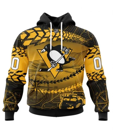 Hoodie NHL Pittsburgh Penguins, Specialized Off Road Style St2201 QTNHL080524A4015HD