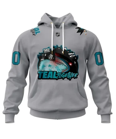 Hoodie NHL San Jose Sharks Fan Appreciation Night QTNHL080524A3836HD