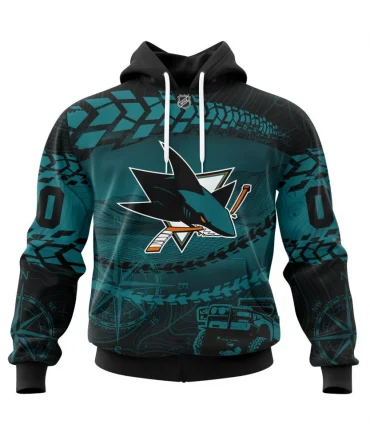 Hoodie NHL San Jose Sharks, Specialized Off Road Style St2201 QTNHL080524A4009HD