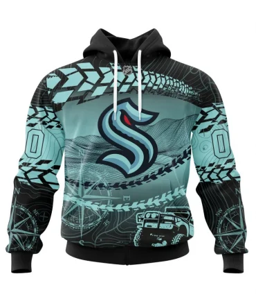 Hoodie NHL Seattle Kraken, Specialized Off Road Style St2201 QTNHL080524A4019HD