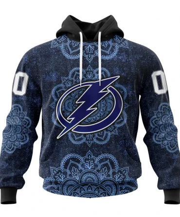 Hoodie NHL Tampa Bay Lightning, Specialized Mandala Style St2201 QTNHL080524A4042HD