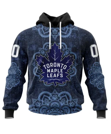 Hoodie NHL Toronto Maple Leafs, Specialized Mandala Style St2201 QTNHL080524A4055HD