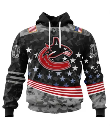 Hoodie NHL Vancouver Canucks, Specialized Color And Our Beloved Canadien Flag Color V0422 QTNHL080524A3979HD