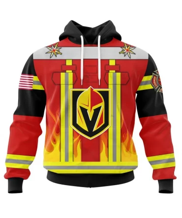 Hoodie NHL Vegas Golden Knights Honnor Firefighter Uniform V0622 QTNHL080524A3743HD