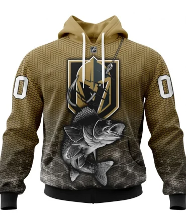 Hoodie NHL Vegas Golden Knights, Specialized Fishing Style St2201 QTNHL080524A3983HD