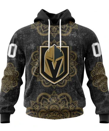 Hoodie NHL Vegas Golden Knights, Specialized Mandala Style St2201 QTNHL080524A4040HD