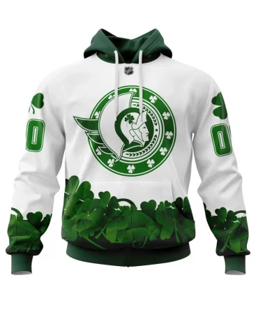 Hoodie Ottawa Senators, Happy St.Patrick Days Jersey V0522 QTNHL080524A3910HD