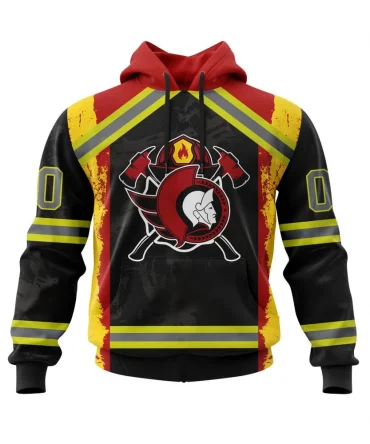 Hoodie Ottawa Senators, Honnor Firefighter V0322 QTNHL080524A3912HD