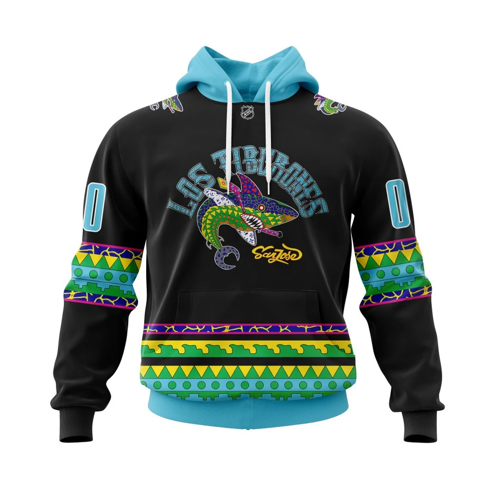 Hoodie San Jose Sharks, With Specialized Logo Concepts Kits QTNHL080524A3865HD