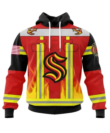 Hoodie Seattle Kraken Honnor Firefighter Uniform V0622 QTNHL080524A3747HD