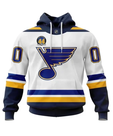 Hoodie St Louis Blues Special Chris Pronger Jersey Retirement, Personalized Name &amp; Number QTNHL080524A3896HD