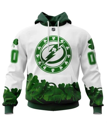 Hoodie Tampa Bay Lightning, Happy St.Patrick Days Jersey V0522 QTNHL080524A3906HD