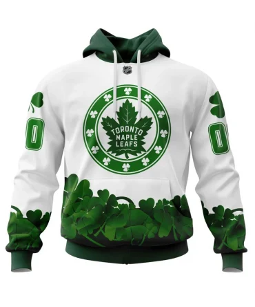Hoodie Toronto Maple Leafs, Happy St.Patrick Days Jersey V0522 QTNHL080524A3944HD